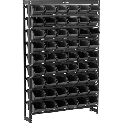 Estante Gaveteiro Metálica 150x99x20cm 54 pçs Gavetas Vonder