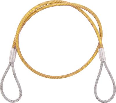 Laco de segurança 1/4" aço plastificado com 1 metro Vonder