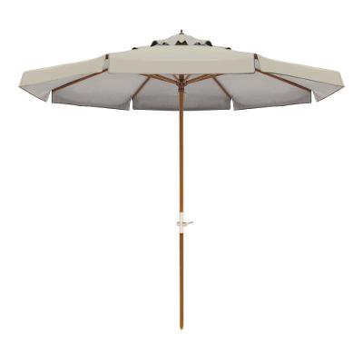 Ombrellone Madeira Cobertura PVC Manivela 2,70m Bege Bel Lazer