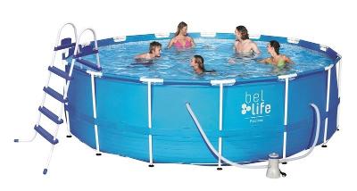 Piscina de Armação 16000 L com Kit Acessórios 127v Bel Lazer