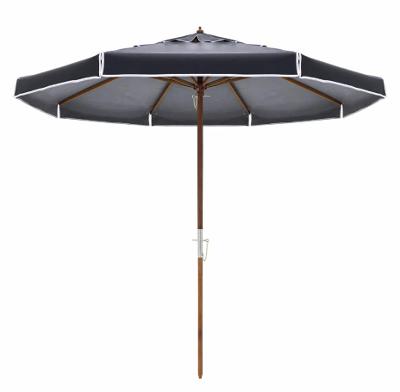 Ombrellone Madeira Cobertura PVC 2,40 metros preto Bel Lazer
