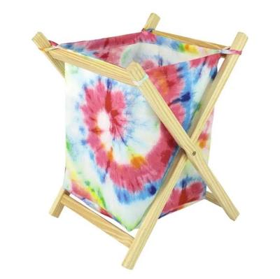  Cesto Multiuso Dobravel Tie-Dye Bel