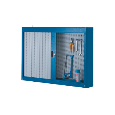 Armário de Parede Pequeno com Painel de aço e Persiana em PVC 216A CMB