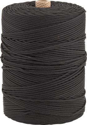 Corda Trançada 2,0mm 1,0kg 408m Preta P Vonder