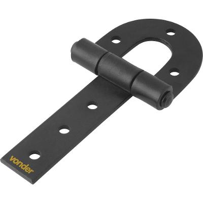 Dobradiça para porteira 205mm aço carbono pintado Vonder