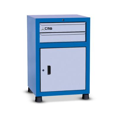 Gaveteiro modular pequeno com 1 Porta e 2 Gavetas GAV612 CMB