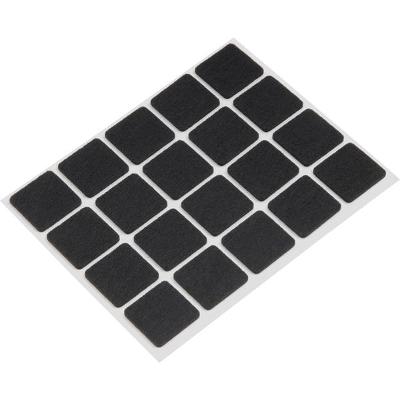 Feltro autoadesivo quadrado 22mm com 20 peças Vonder