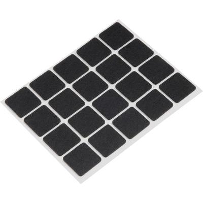 Feltro autoadesivo quadrado 22mm com 20 peças Vonder