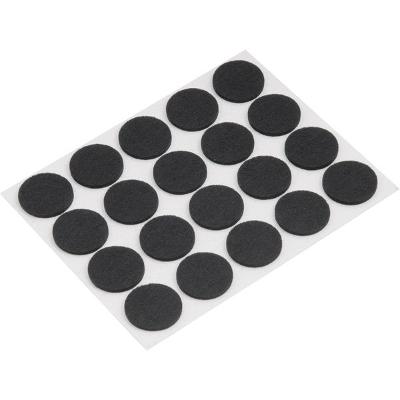 Feltro autoadesivo redondo 22mm com 20 peças Vonder