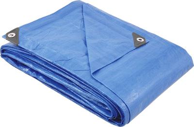 Lona polietileno 4x4m azul 150 micras média Vonder