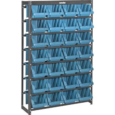 Estante Gaveteiro Metálica 150x95x34cm 28 pçs Gavetas Vonder