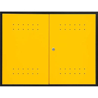 Armário Superior Modular Vonder Aéreo 15kg Aço Preto/Amarelo