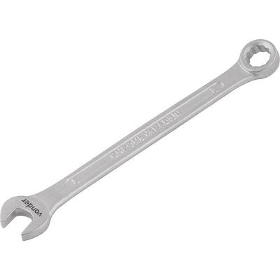 Chave combinada 08mm cromo vanádio fosco cartela Vonder