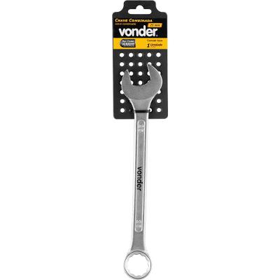 Chave combinada 25mm cromo vanádio cromada cartela Vonder