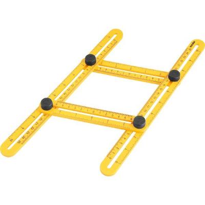 Esquadro plástico ajustável 25mm Vonder