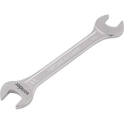 Chave fixa 14x15mm cromo vanádio fosco cartela Vonder