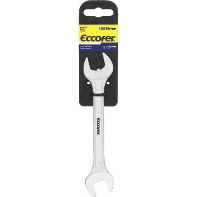 Chave fixa 21x23mm aço carbono cartela - Eccofer