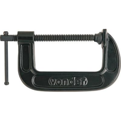 Grampo tipo c 2" ferro nodular - Vonder Plus