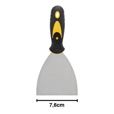 Espátula Betumadeira Lisa 3'' 7,6 cm Aço Vonder