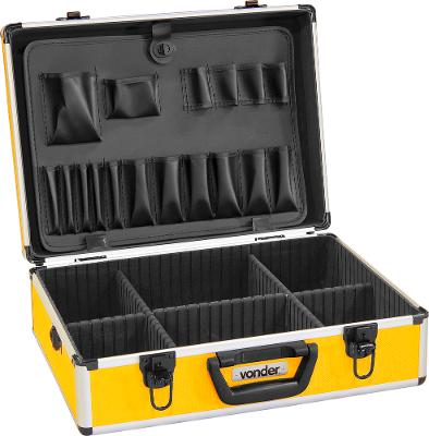 Maleta para ferramentas 455x330x152mm amarela mf312 Vonder