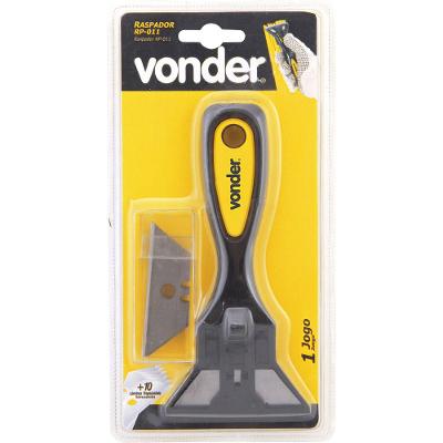 Raspador plástico retrátil com 10 lâminas rp011 Vonder