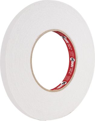 Fita dupla face espuma 12mmx1,5m branca - Nove54