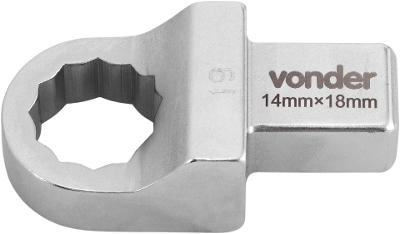 Ponta Estrela 19mm 14X18mm Para Torquímetro Vonder