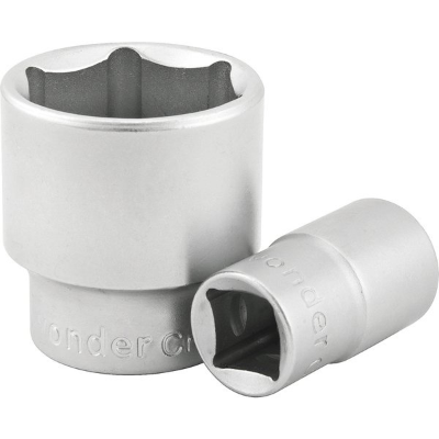 Soquete sextavado enc 1/2" 27mm curto vanád. Vonder