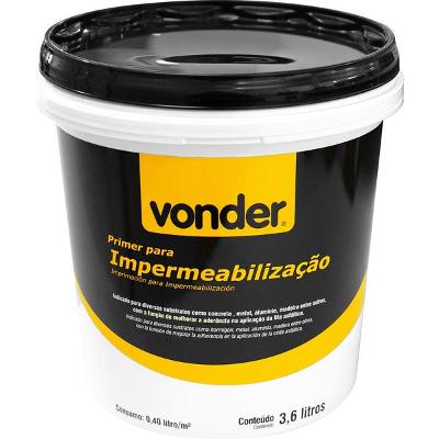Primer para Impermeabilizante 3,6 Litros Vonder
