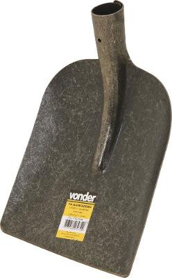 Pá ajuntadeira quadrada 250x279mm n.2 s/ cabo vd201 Vonder