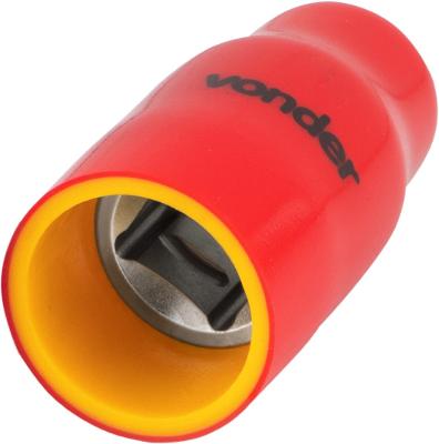 Soquete Isolado Sextavado Encaixe 1/2'' 11mm IEC60900 Vonder