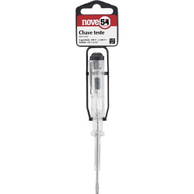 Chave fenda teste 1/8x2.1/2" 100v a 500v cartela - Nove54
