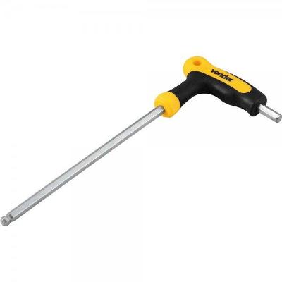 Chave Allen Abaulada 6,0Mm Com Cabo T Vonder