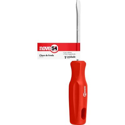 Chave fenda 1/8x3" aço carbono - Nove54