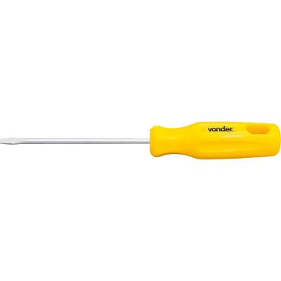 Chave fenda 1/8x3" cromo vanádio Vonder