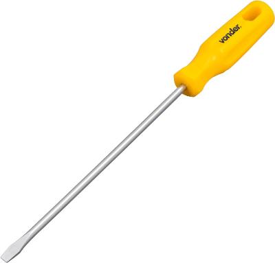Chave fenda 1/4x8" cromo vanádio Vonder