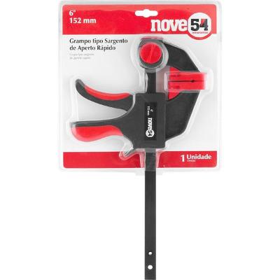 Grampo Sargento 6" Aperto Rapido - Nove54