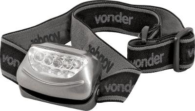 Lanterna 5 leds lc005 para cabeça 3AAA Vonder