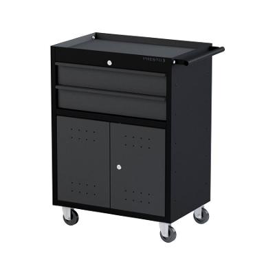 Carro para Ferramentas Pro 2 Gavetas E Portas Dark Presto