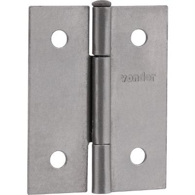 Dobradiça para porta 2" aço carbono polido Vonder