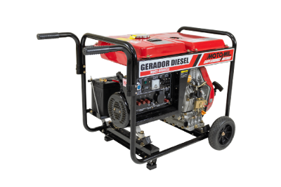 Gerador Diesel 7,5 KVA Trifásico 220V MDGT-8000CLE Motomil