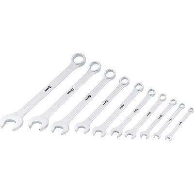 Jogo Chave Combinada 6-22mm Aço Carbono Com 10 Peças Suporte