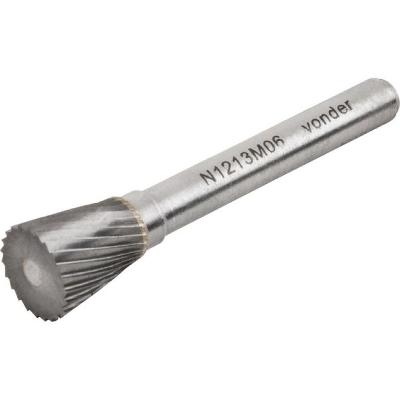 Lima Rotativa Cônica Invertida 12x5mm c/ Haste 6mm Vonder