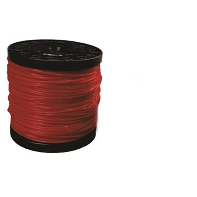 Linha Nylon Vermelho Redondo 2,4mm 2 Kg 380 metros Mundi