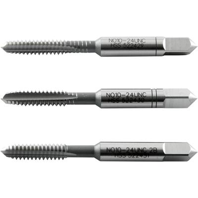Macho Manual Aço Rápido Nº 10 3/16'' Unc Jogo 3 pçs Vonder