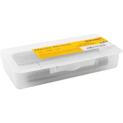 Macho Manual Aço Rápido 5/8'' Bsw Jogo 3 peças Vonder Plus