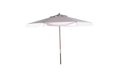 Ombrellone Madeira Cobertura PVC 3,00m Branco Bel Lazer