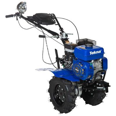 Motocultivador a Gasolina TK90R Tekna 7HP 212CC Com 24 Lâminas Guidão Rotacional e Enxadas Modulares