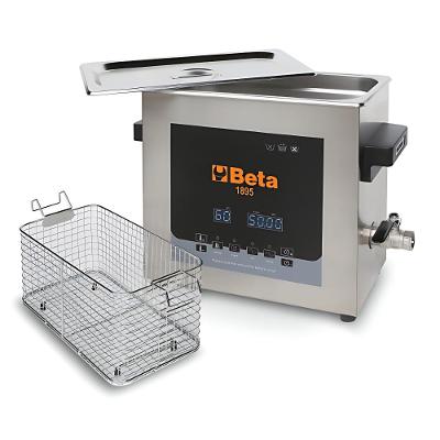 Tanque de Limpeza Carburadores Válvulas Ultra Sônica 27L 500W 0-80°C 40kHz 220/230V 1895 27 Beta