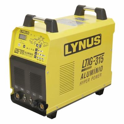 Máquina Inversora de Solda TIG AC/DC 315HP Bivolt para Alumínio Com Garra Negativa  LTIG 315A Lynus
